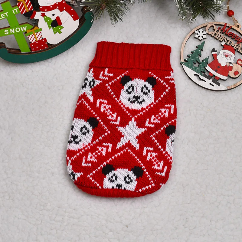 Festive Knit Pet Sweaters (for Cats & Small Dogs)