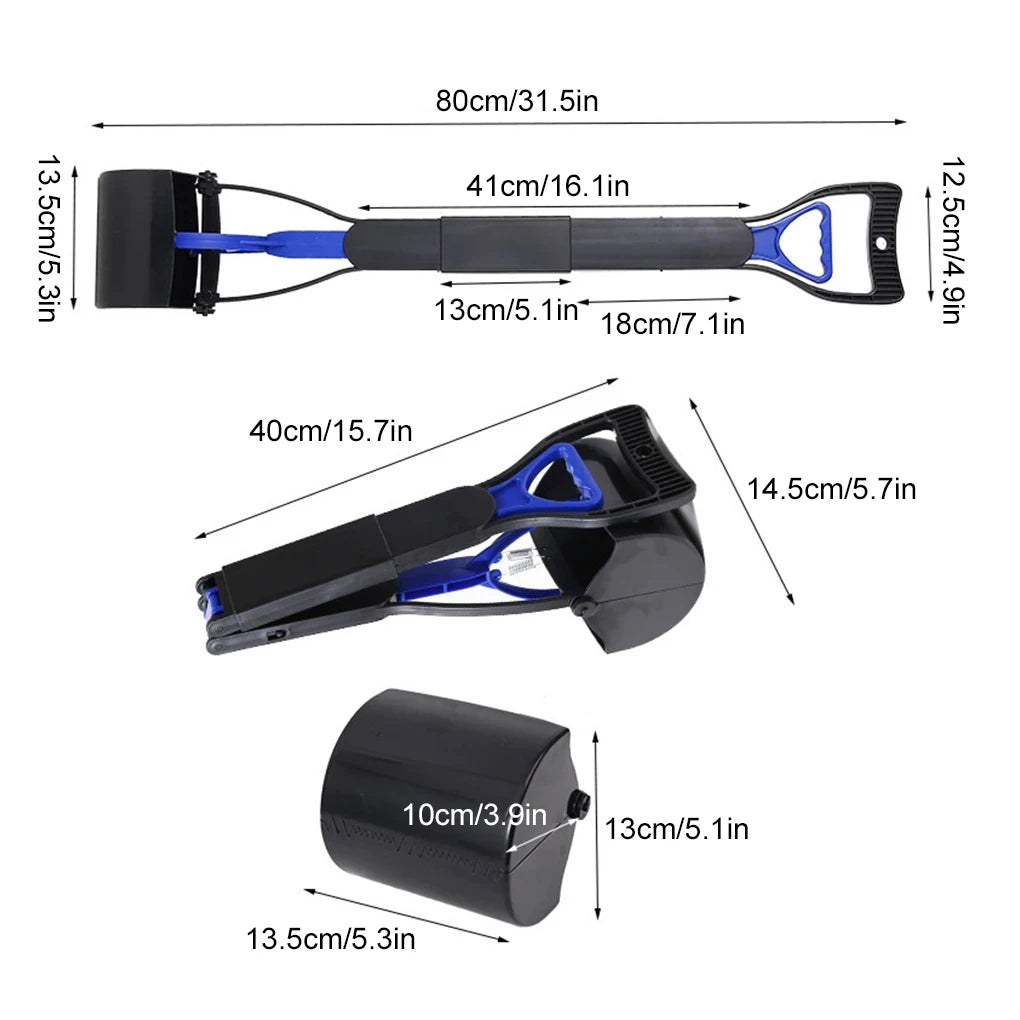 Long Handle Dog Pooper Scooper