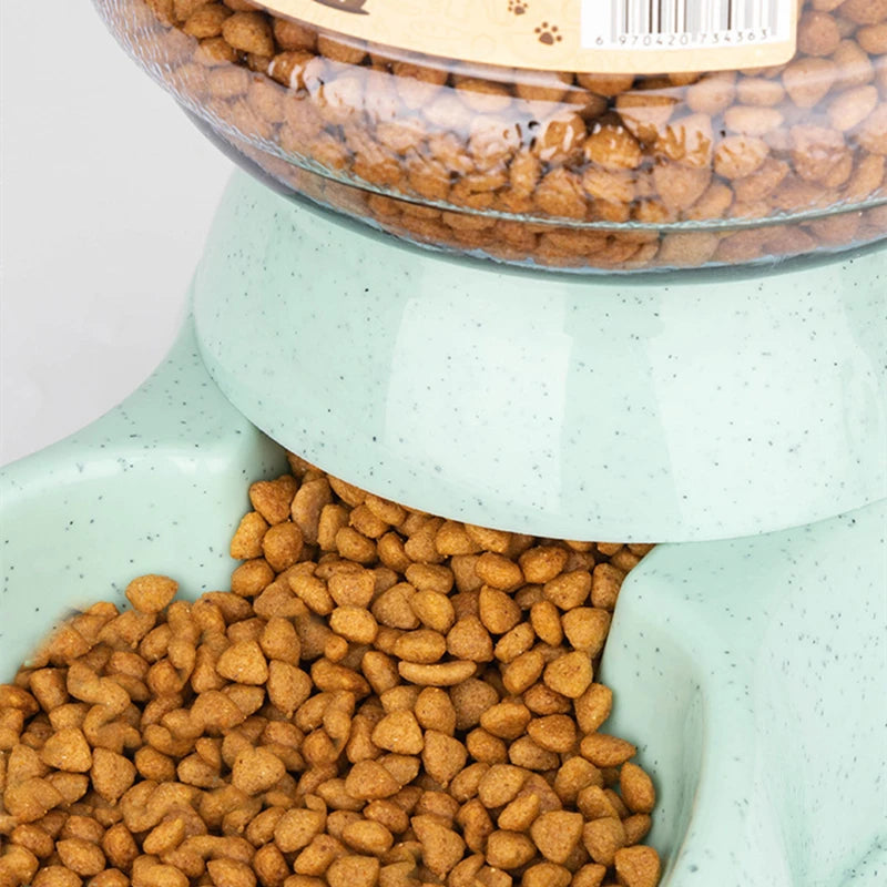 Automatic Pet Feeder and Water Dispenser