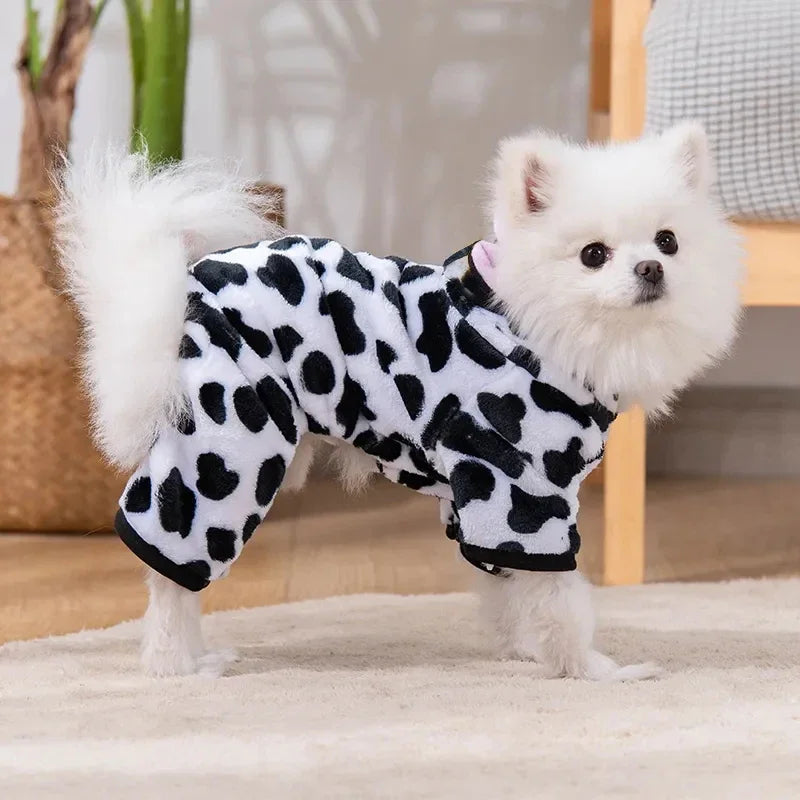 Cozy Fleece Dog Hoodie – Winter Warm Pet Coat