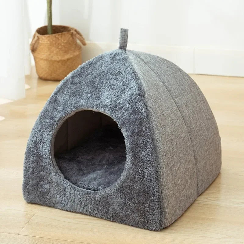 Cozy Pet Cave and Bed