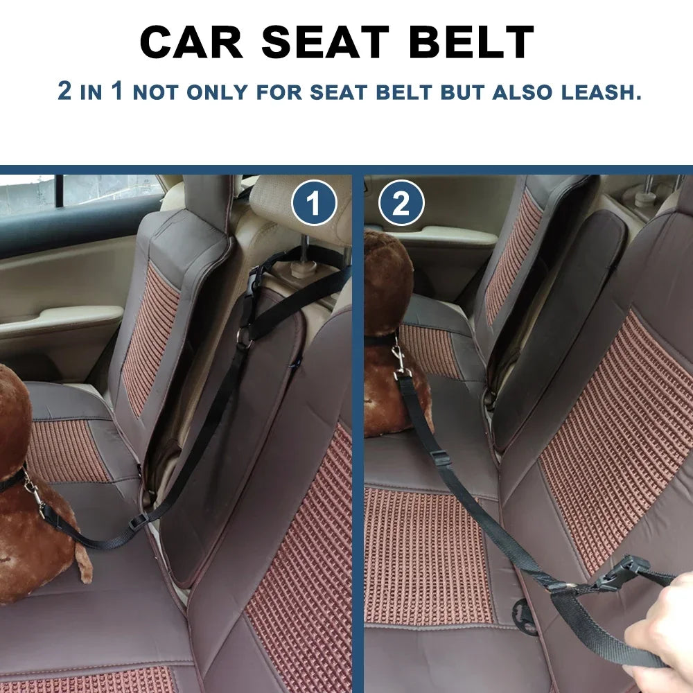 Adjustable Dog Car Seat Belt