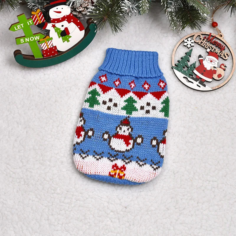 Festive Knit Pet Sweaters (for Cats & Small Dogs)
