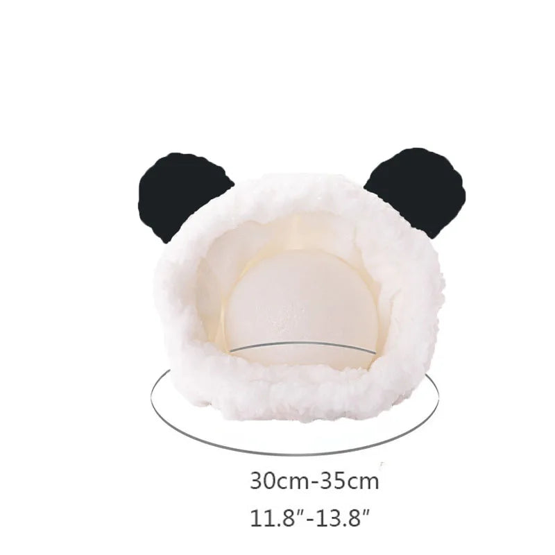 Cozy Critter Ears Pet Hats (Bear and Rabbit)
