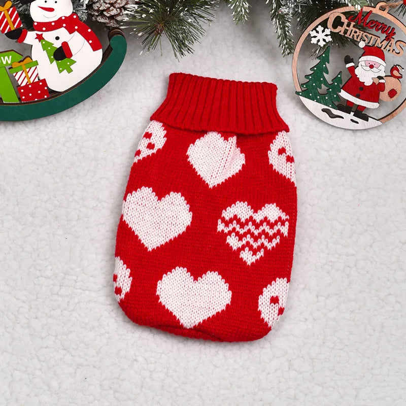 Festive Knit Pet Sweaters (for Cats & Small Dogs)
