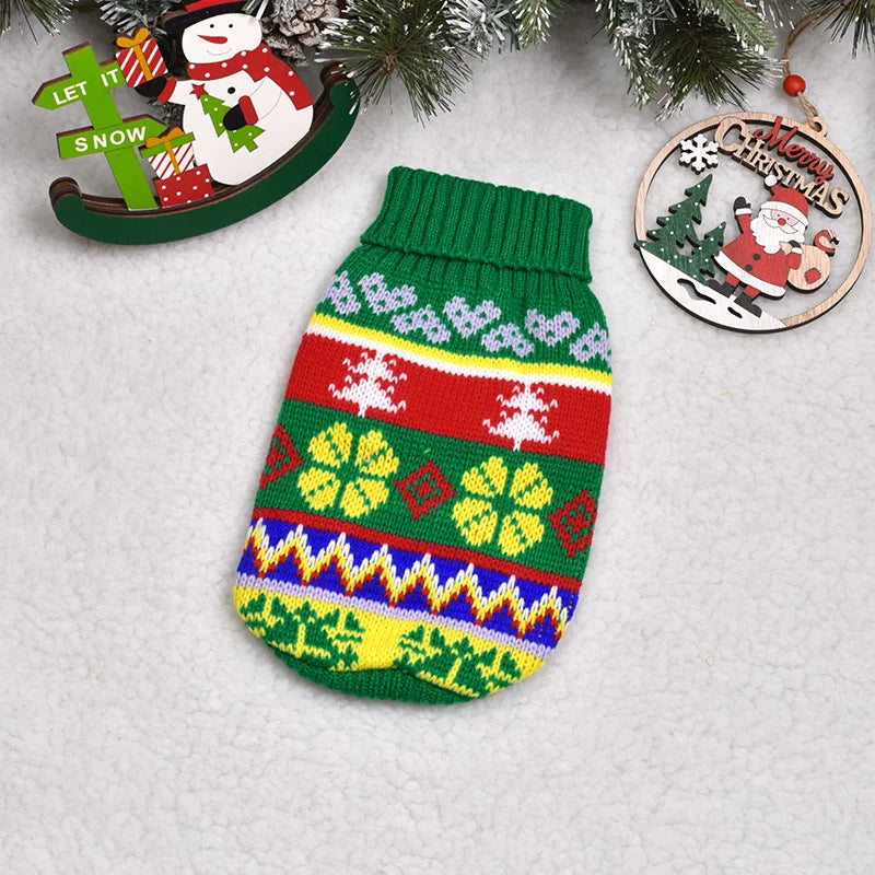 Festive Knit Pet Sweaters (for Cats & Small Dogs)