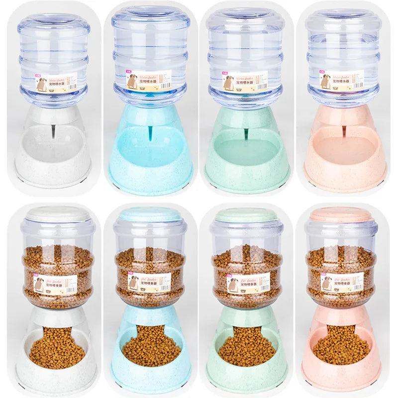 Automatic Pet Feeder and Water Dispenser