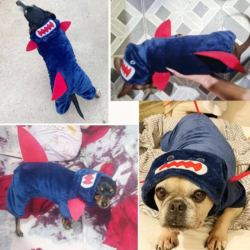 Cozy Fleece Dog Hoodie – Winter Warm Pet Coat