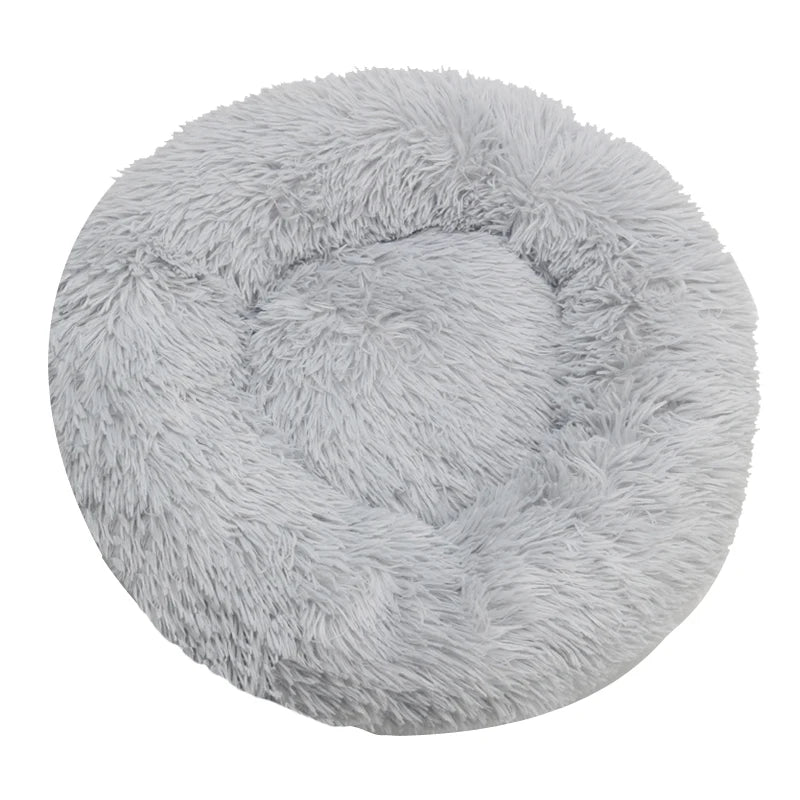 Plush Round Pet Bed