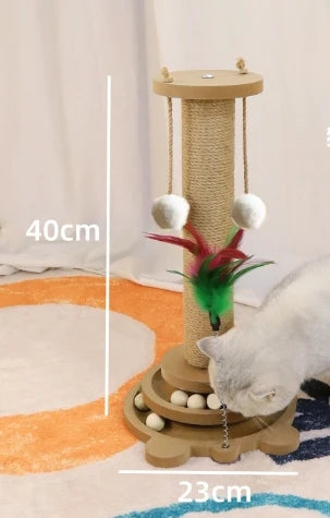 Cat Scratcher Turntable Toy