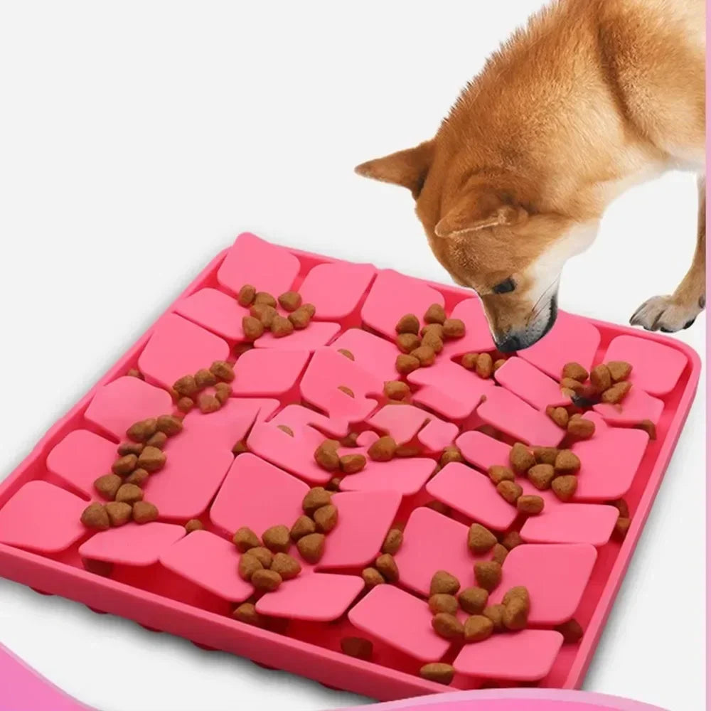 Slow Dog/ Cat Feeding Mat (Colors and Styles!)