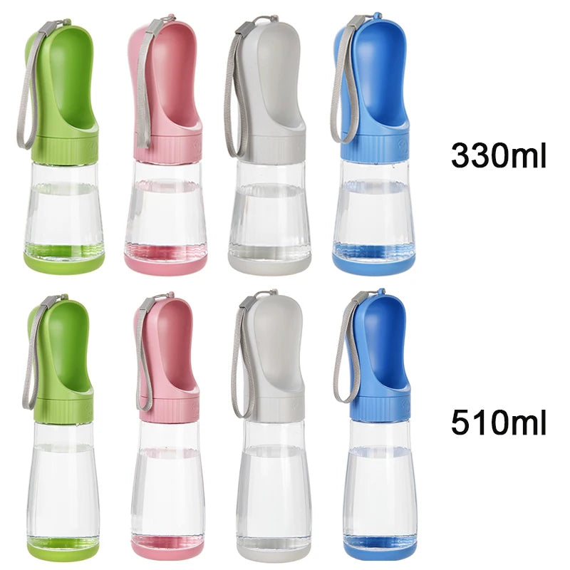 Dual-Use Pet Travel Bottle
