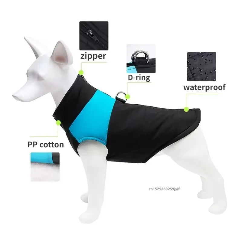 Waterproof Warm Dog Coat – Winter Jacket for All Sizes