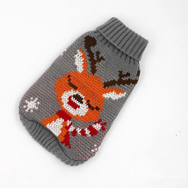 Festive Knit Pet Sweaters (for Cats & Small Dogs)