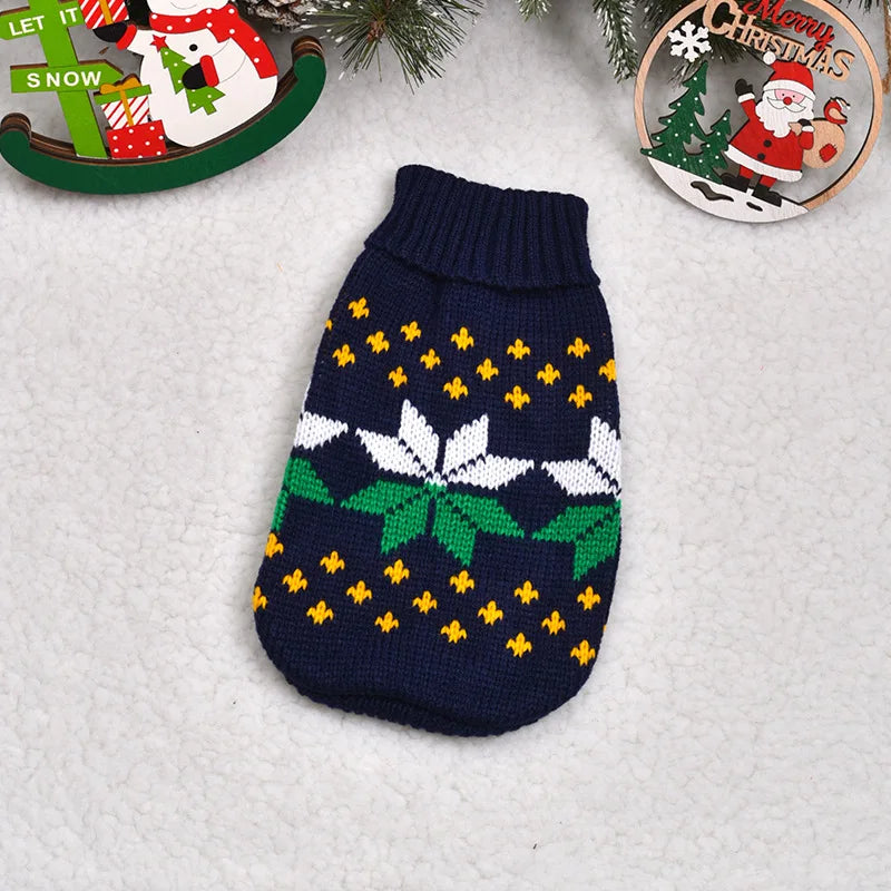 Festive Knit Pet Sweaters (for Cats & Small Dogs)