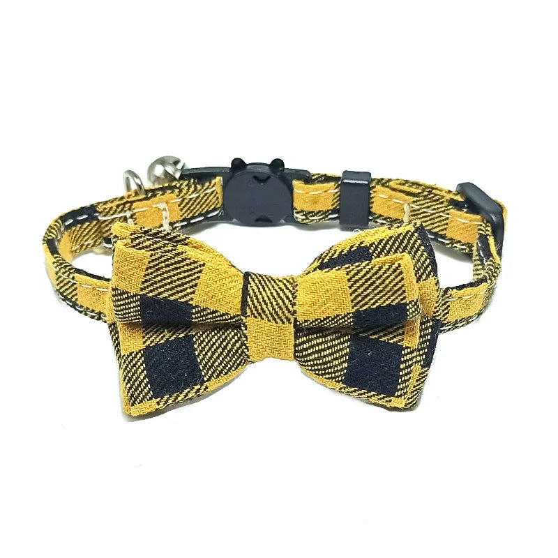 Cute Bowtie Cat Collar