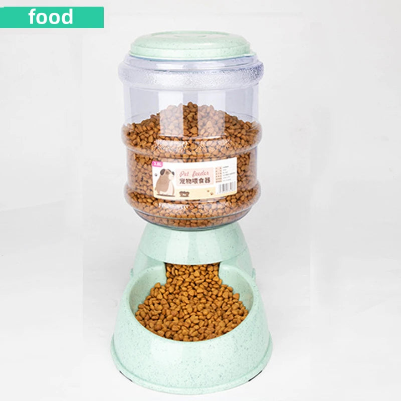 Automatic Pet Feeder and Water Dispenser