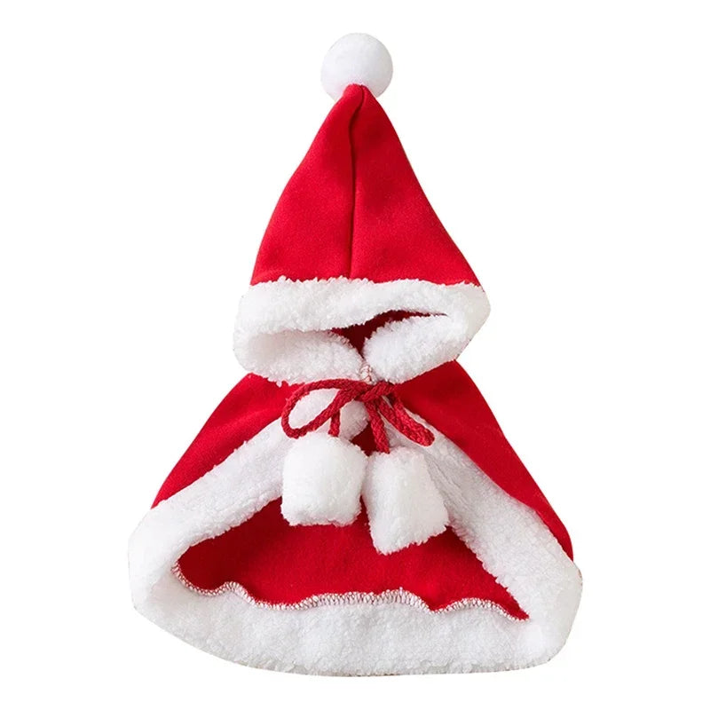 Christmas Cat Cloak – Santa & Reindeer