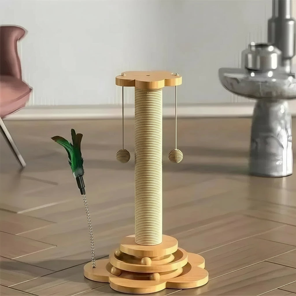 Cat Scratcher Turntable Toy