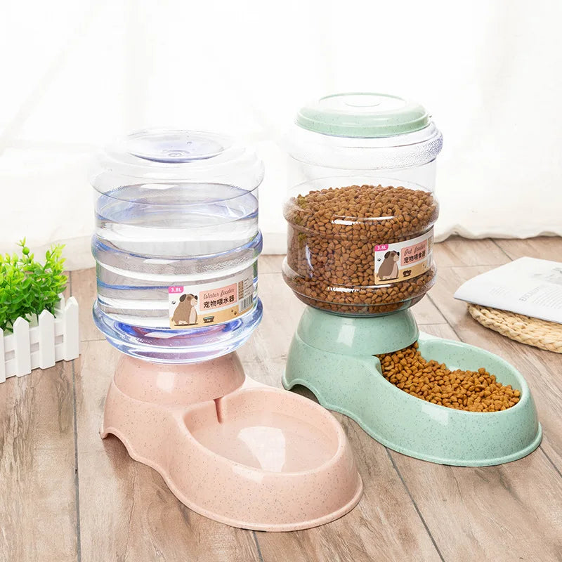 Automatic Pet Feeder and Water Dispenser