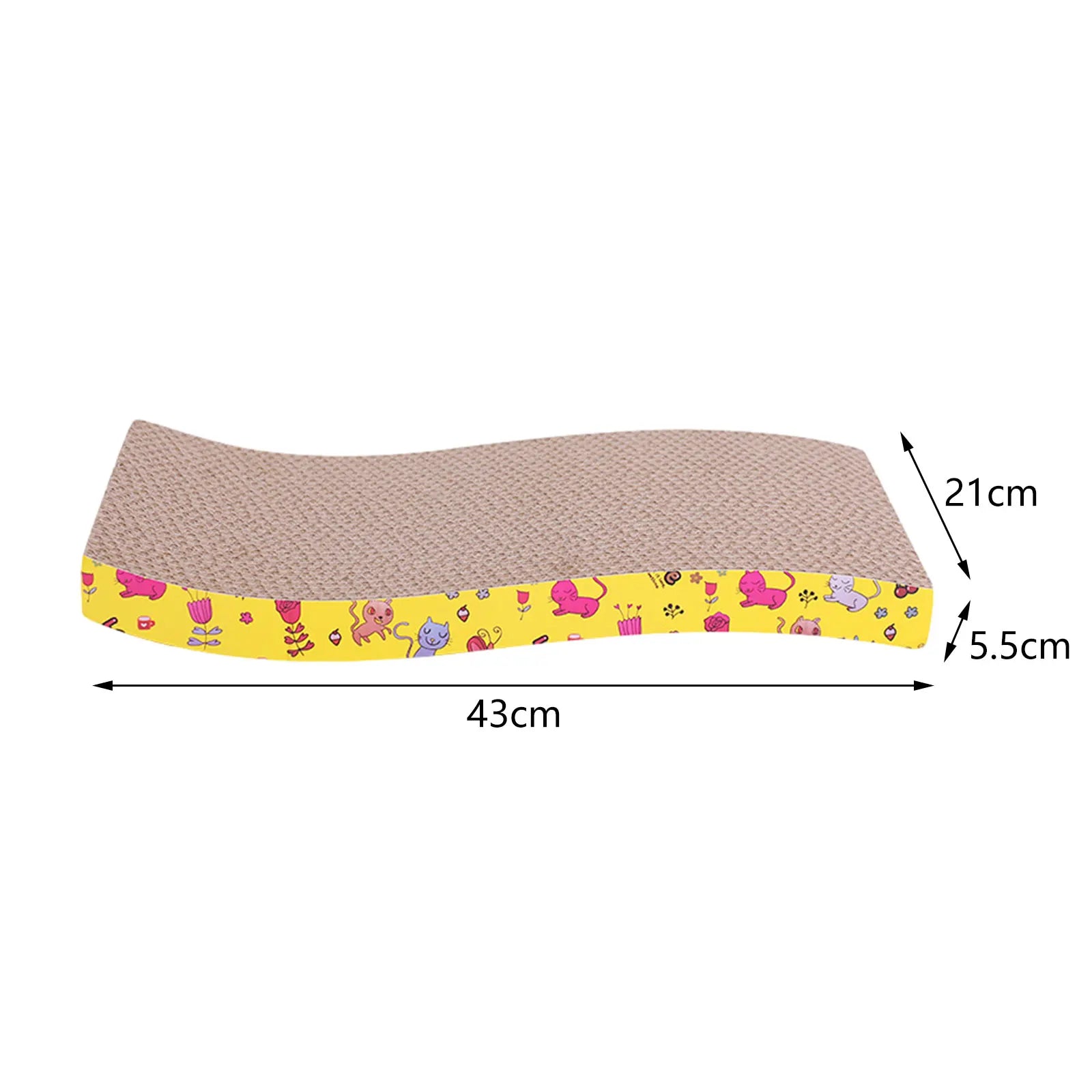 Corrugated Cardboard Cat Scratcher – Multi-Style Lounge Pads (A–K Options)