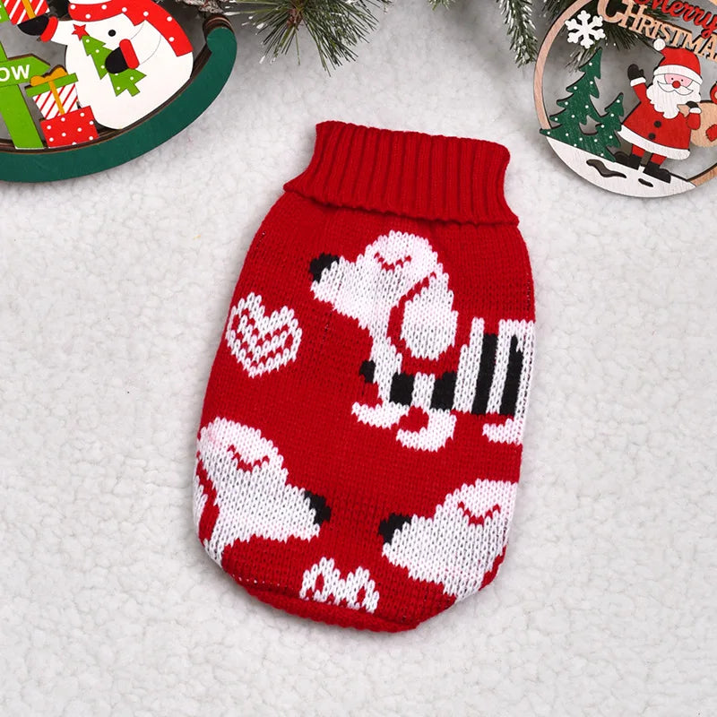 Festive Knit Pet Sweaters (for Cats & Small Dogs)