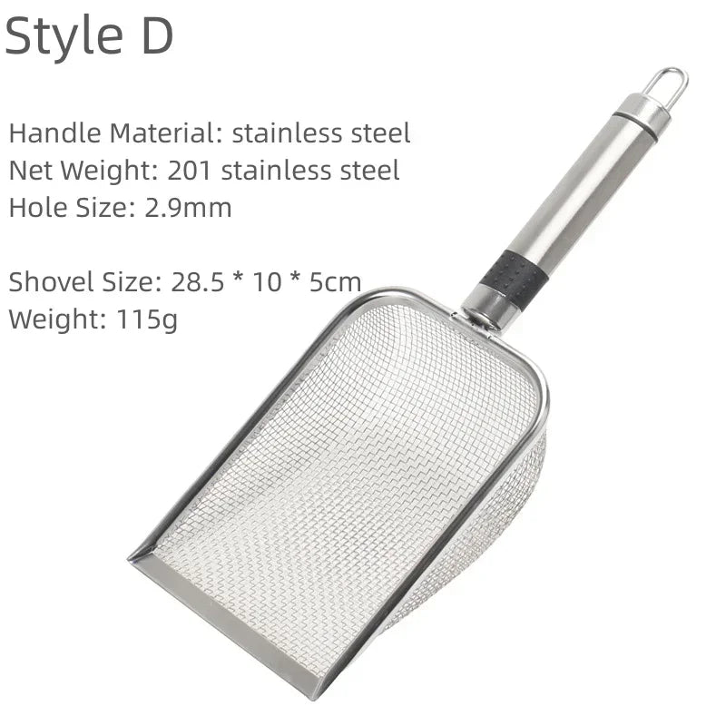 Stainless Steel Cat Litter Scoop