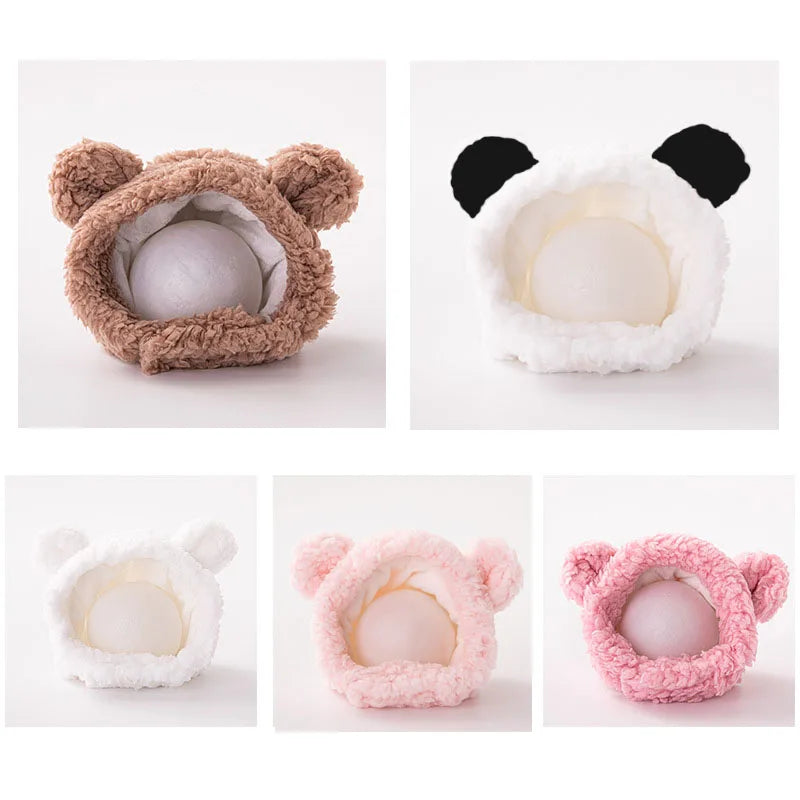 Cozy Critter Ears Pet Hats (Bear and Rabbit)