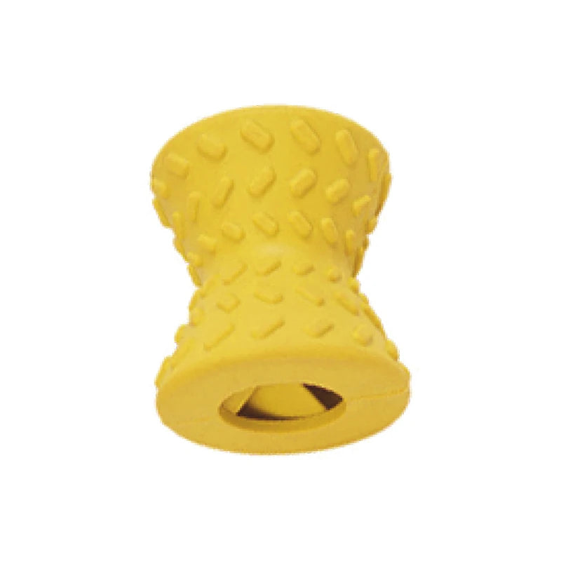 Rubber Hourglass Treat Dispensing Chew Toy